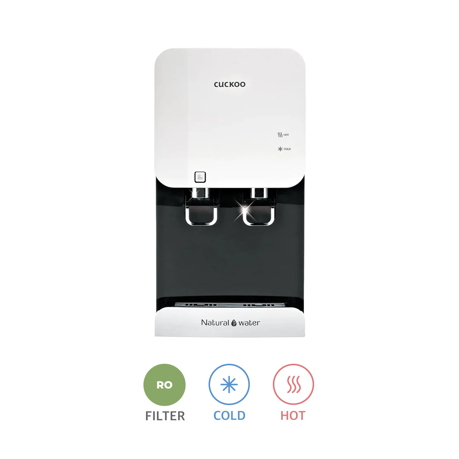 Cuckoo RO型 Prime 净水器 热水 +净水 + 冰水(台面式,CP-FR601HW)