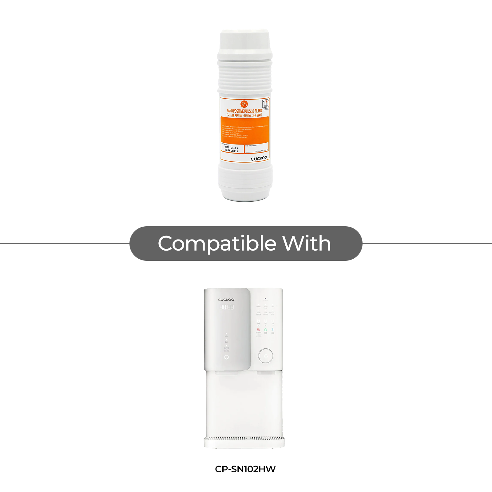 Nano Positive Plus 3.0 过滤器