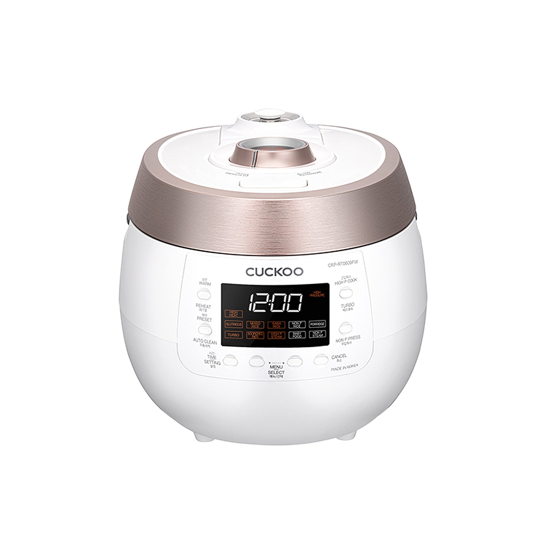 6-Cup HP Twin Pressure Rice Cooker, white, CRP-RT0609F, $207.99