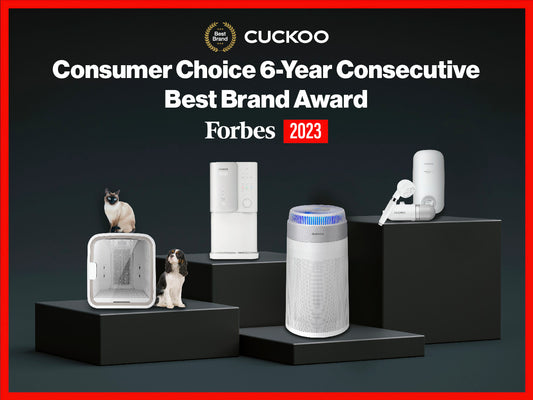 Consumer's Choice Six-year Consecutive Best Brand Award (Source: Forbes Korea)