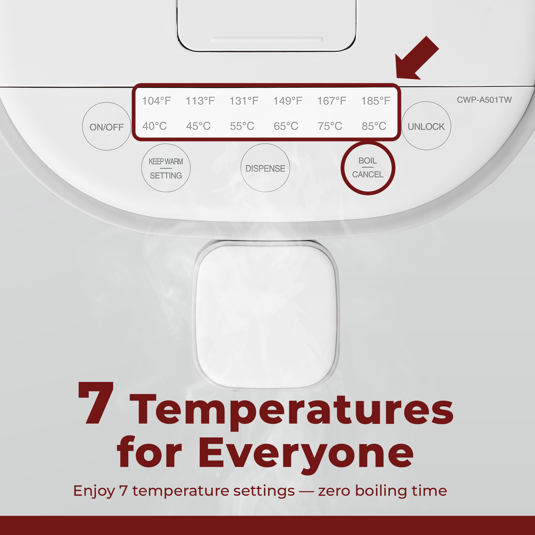 [C01] Cuckoo Hot Water Dispenser & Warmer