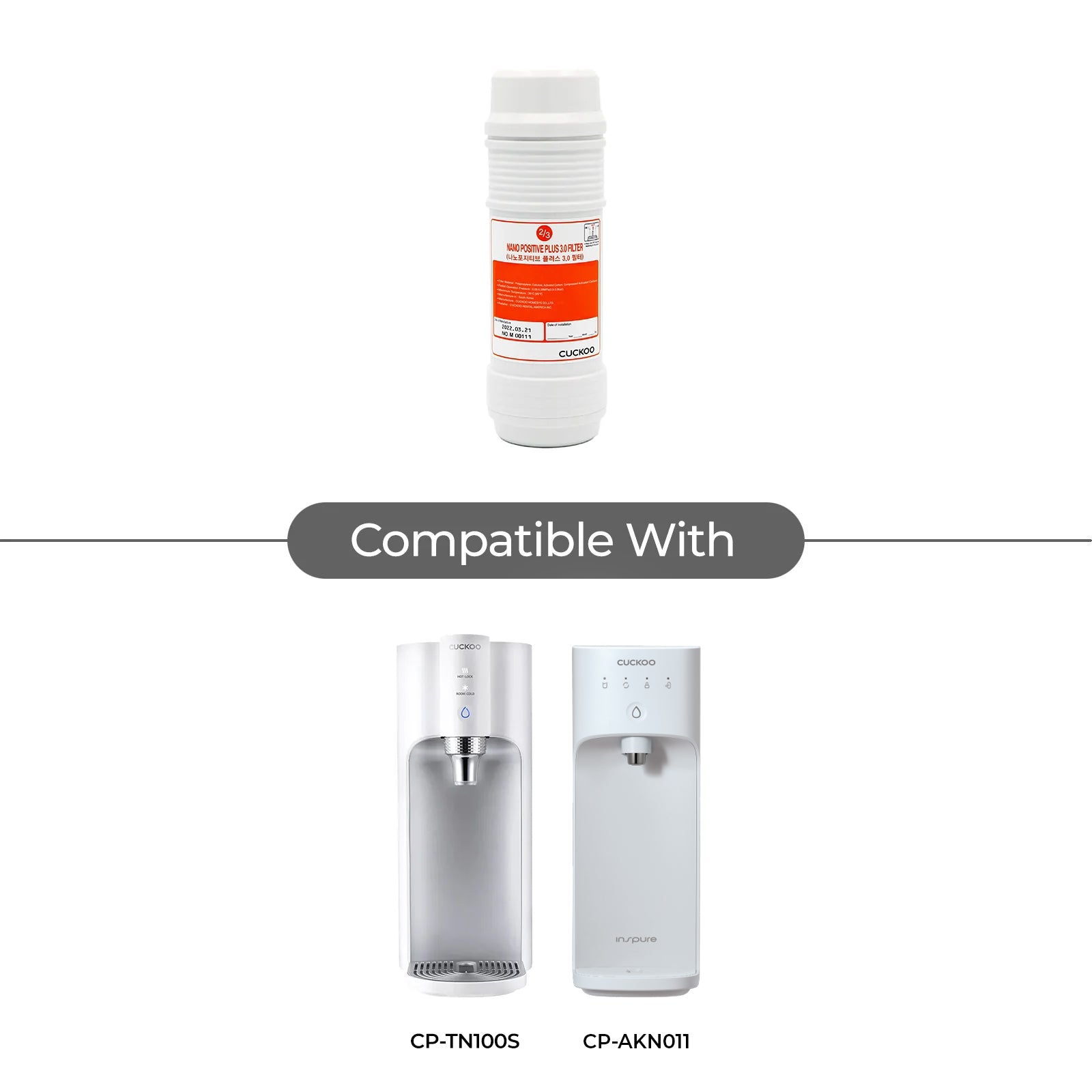 Nano Positive Plus 3.0 Filter (CPF-803NP/US)