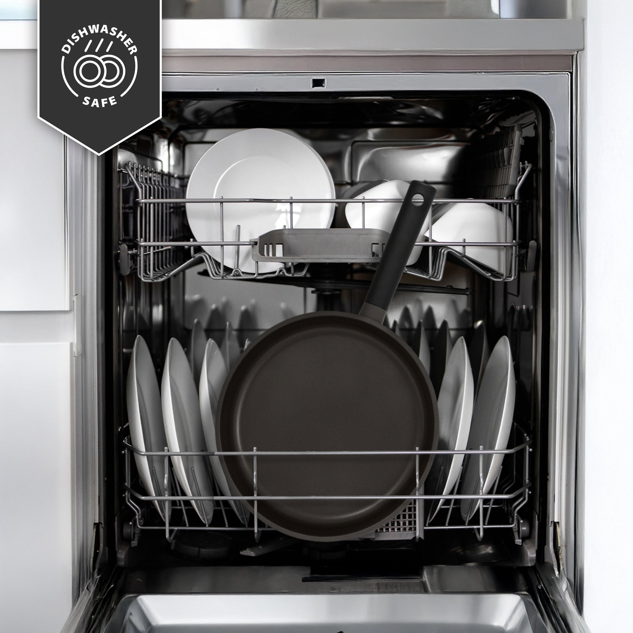 [A01] Cuckoo 11 in 8-Layer Titanium Diamond & Ceramic Nonstick Wok Pan (CFP-B2810HGB)