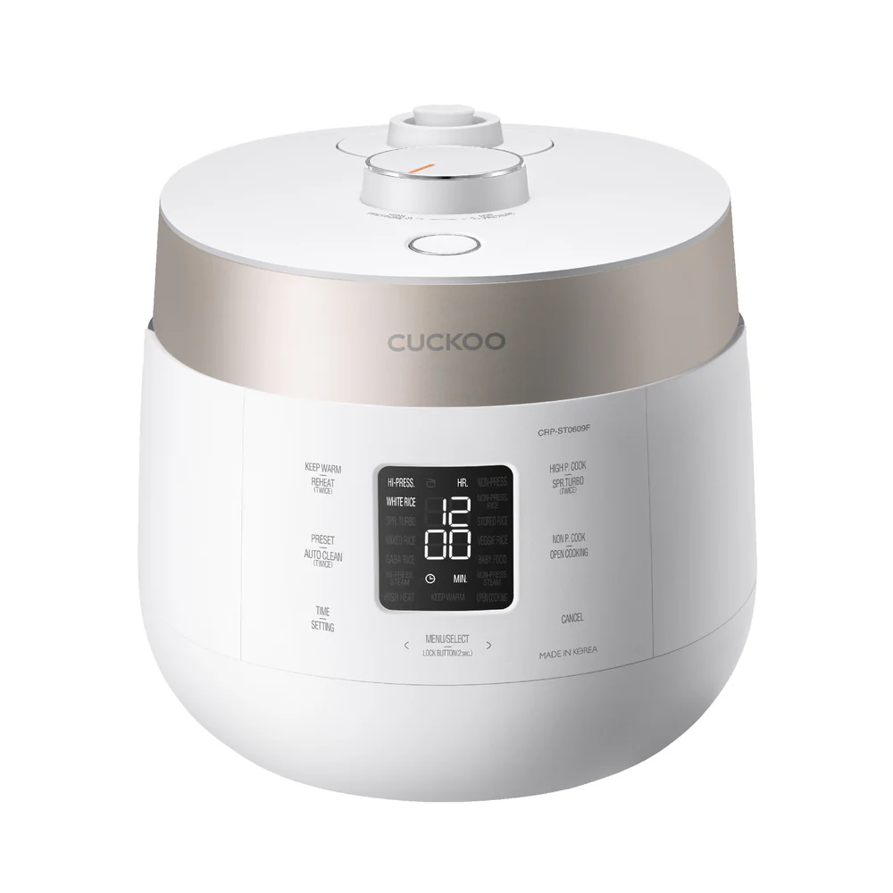 [D02] Cuckoo 6-Cup HP Twin Pressure Rice Cooker (CRP-ST0609F)