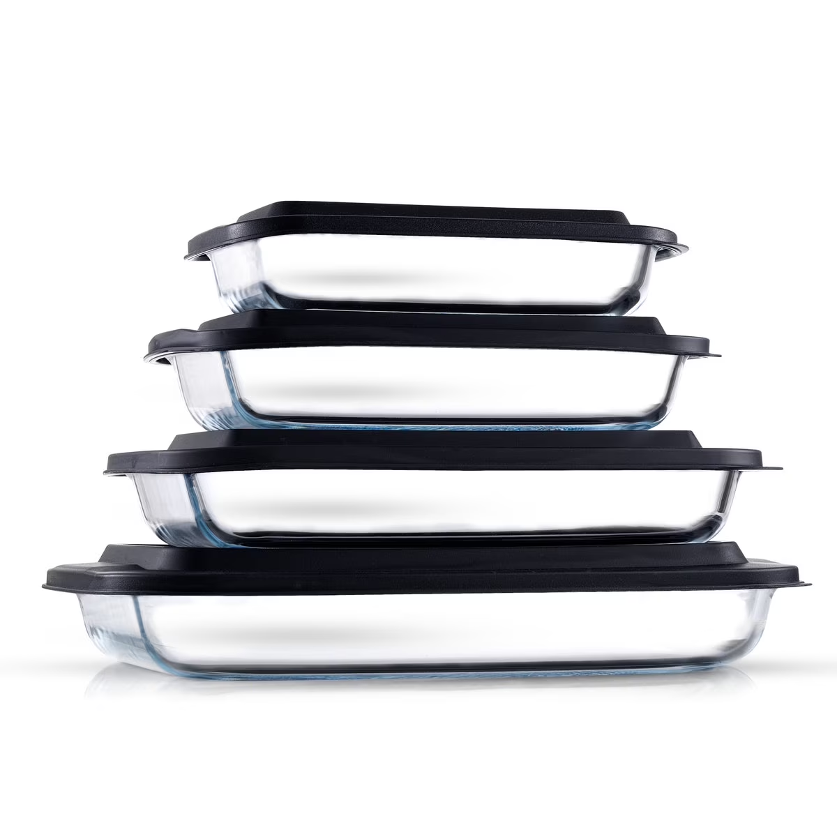 [A04] JoyJolt Borosilicate Glass Baking Dish Set